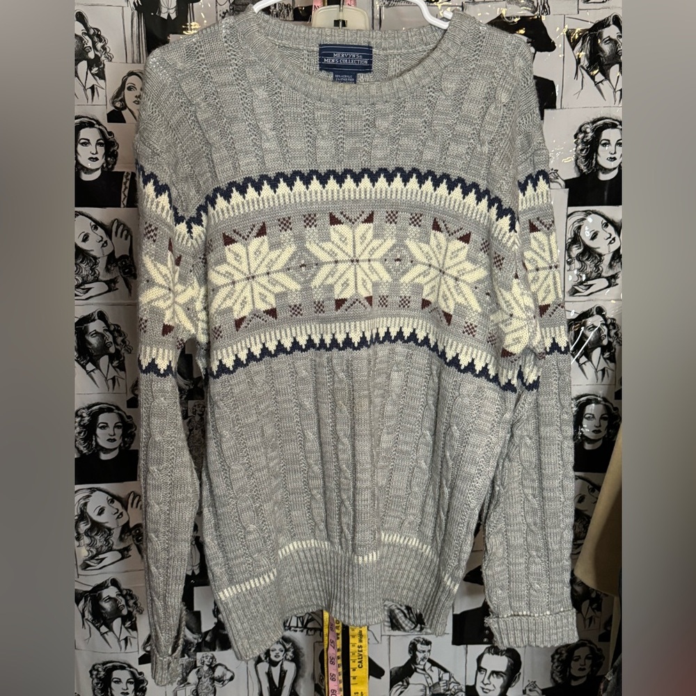VTG Men’s Meryvn’s Chunky Sweater